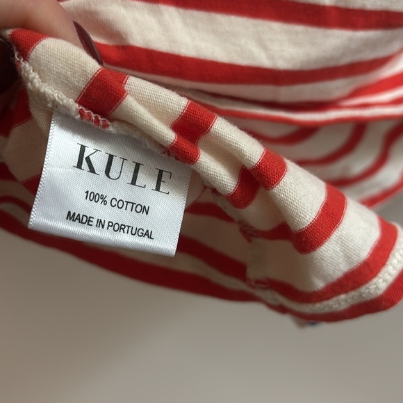 KULE horizontal stripe nautical loose fit tee - Picture 7 of 7